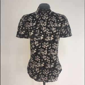 Akris Punto short sleeve blouse size 4